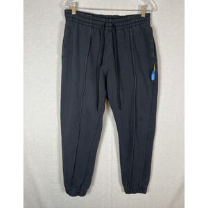 Nike Sweatpants Mens Size L Black LeBron Brushed Fleece Pants DA6704-010 *READ